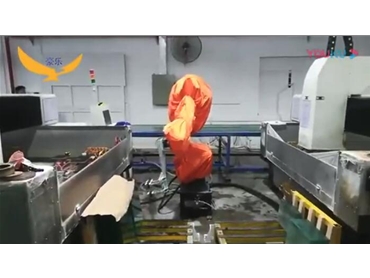 连线CNC玻璃加工中心操作视频2