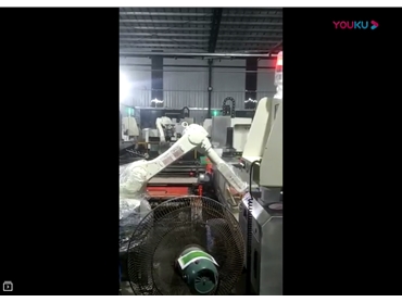 连线CNC玻璃加工中心操作视频5