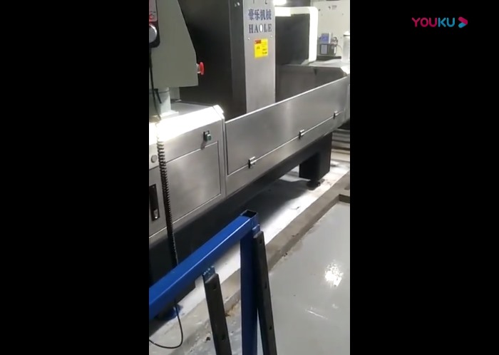 连线CNC玻璃加工中心操作视频3